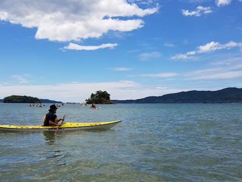 伊上地区のシーカヤック