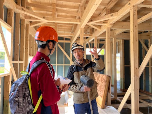 中学2年生の職場体験の様子