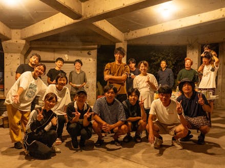 地域を巻き込んだ送別会。