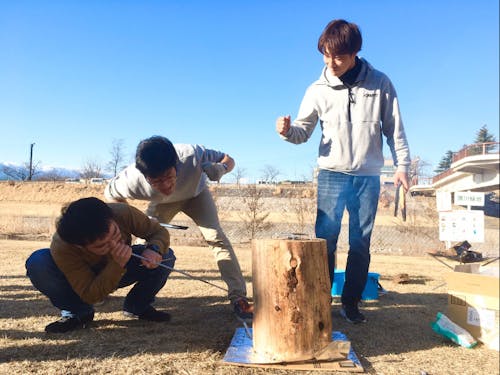 森林チームのイベントの様子
