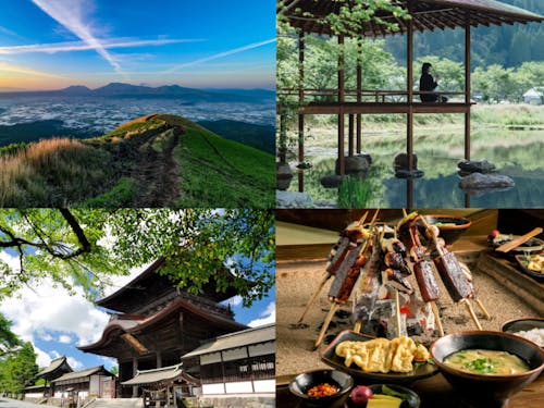 地元料理も楽しめる