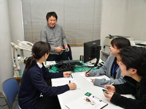 プロジェクトの打合せ風景