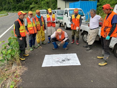 有害鳥獣捕獲体制持続業務体験