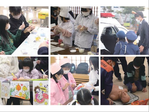 みらいの学校が主催するが小学生向け職業体験イベントの様子