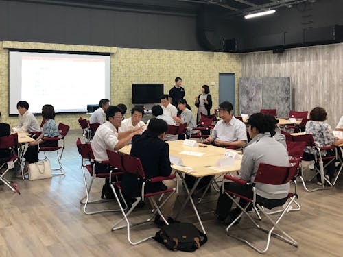 定期的に開催される企業間コラボ創出に向けた勉強会