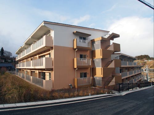 市営住宅②水上団地 BRT長部駅と三陸道のICがすぐそばで利便性の高い場所