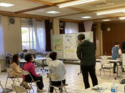 美祢市内の13ヵ所の公民館で行われた『事業説明会』のようす