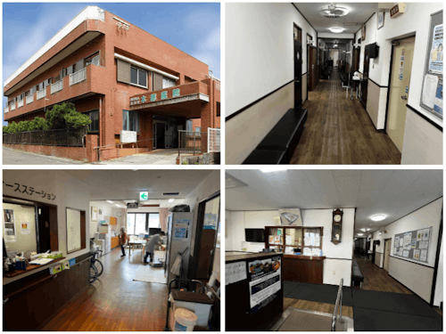 木のぬくもりが感じられる院内です。