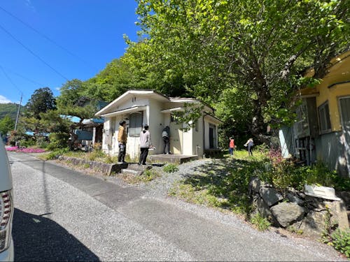 空き家バンク物件内覧の様子