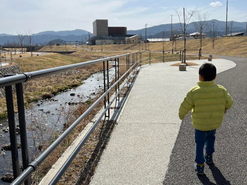 お散歩コースの定番!川原川