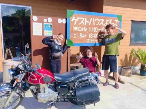 本土最南端の佐多岬を目指して来られる旅人さんもたくさん。