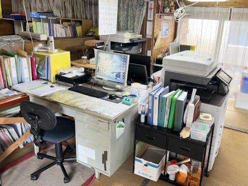 マルワ興産の歴史がつまった事務所