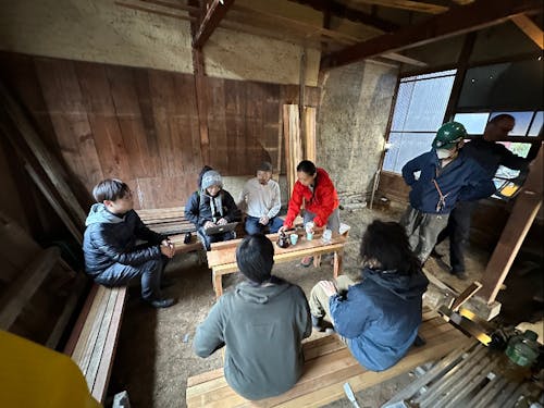 大きな修繕もみんなで考えながらしています