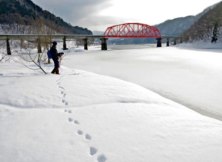 雪深い西和賀ならではの体験がたくさんある　写真：瀬川強