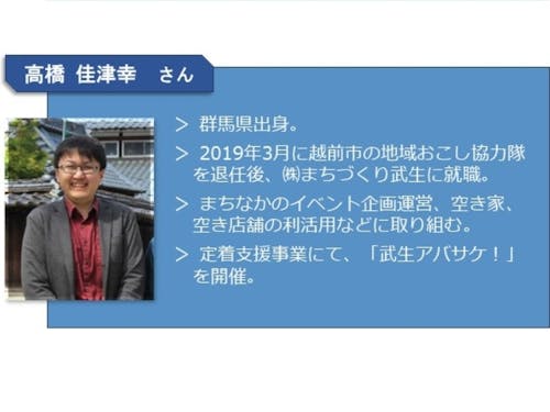 ゲスト:越前市協力隊OB