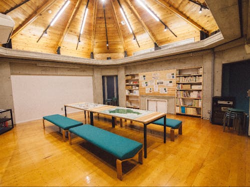 しいたけの館21 館内