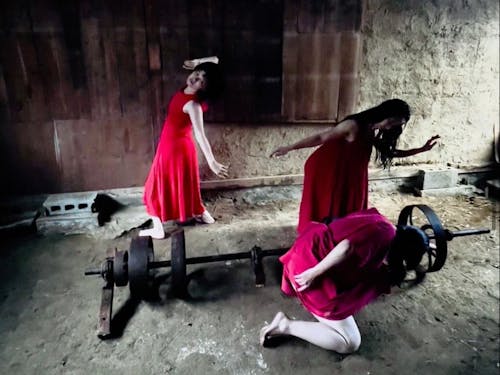 それを利用してダンスパフォーマンスをします。