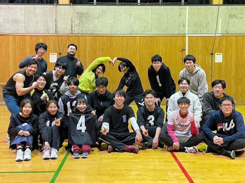 若い世代でのちょっとした運動会!