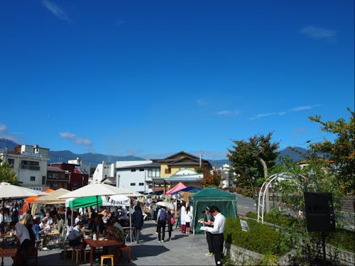 伊那の中心市街地はイベントもさかん