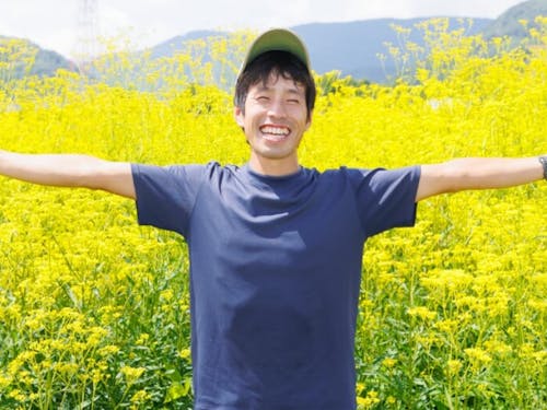 爽やかな若手農家の野村さん