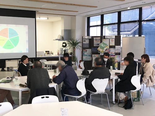 地域の方との情報交換