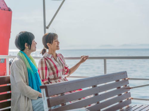 毎日、海と船と魚を見る島の暮らしです
