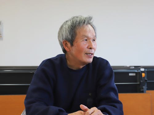 あやめ郷西瓜部会 部会長の志釜さん