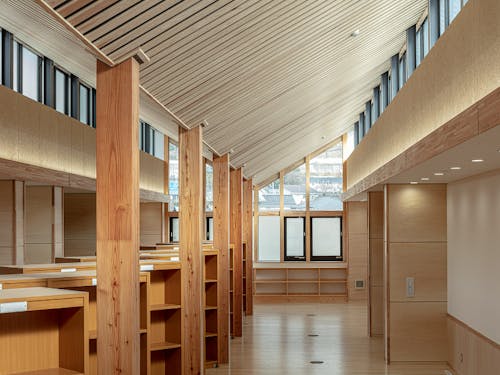 国内4例目!2022年完成の木造小学校