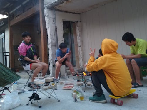 いきなり庭先バーベキューも可能!