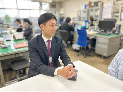 あらおちゃん担当課の室長:林田さん