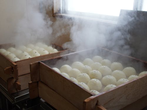 人気の「あちゃまおやき」