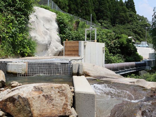 当社の永吉川水力発電所