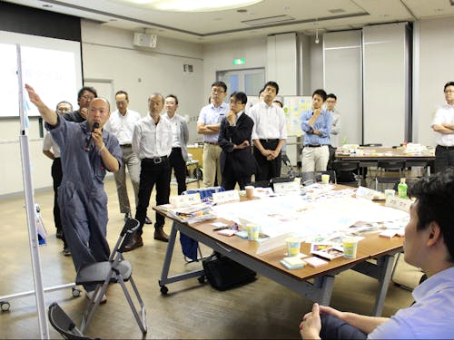 震災後に始まった経営者の育成プログラムの様子。ここから様々な挑戦が生まれています