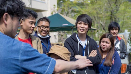 様々な企業サンたちを招いてのBBQ MeetUpです。