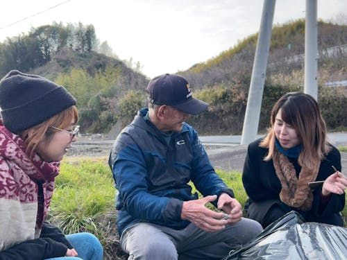 孫の健康のために自然農法で野菜をつくる研究者の熱いお話(笑)