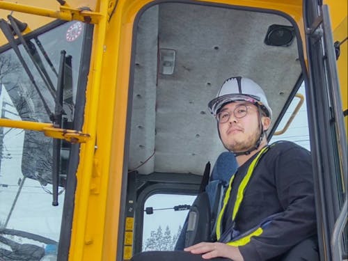 除雪オペレーター補助