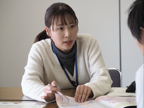 社会福祉士の先輩職員