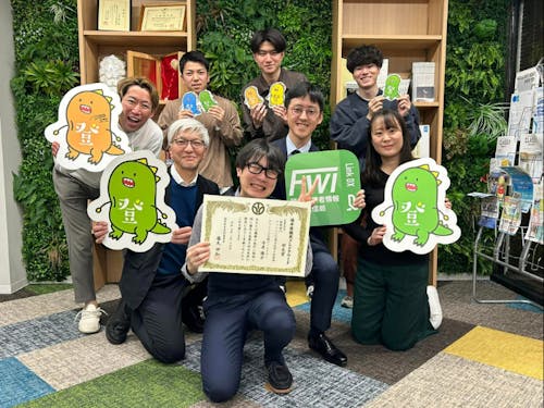 企業と連携したアプリ開発も行っています。福井の企業も若者たちの応援にのりだしています!