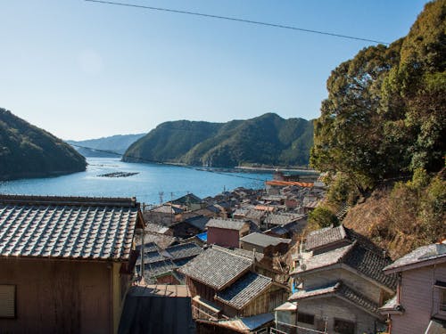 ちょっと上がった高台から