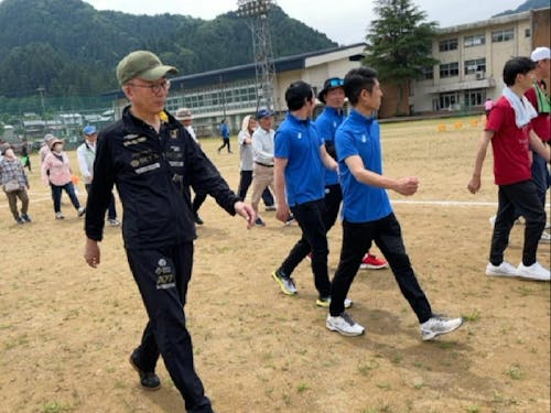 健康ポイント実証事業の様子