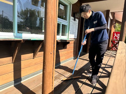 清掃はもちろん、施設に人を呼び込んだり接客をするための企画なども一緒に0から考えます!