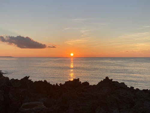 フラっと見に行く夕日も