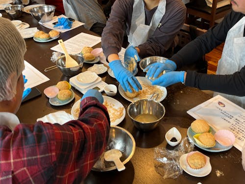 おだいどこ野幸のおはぎ作り体験