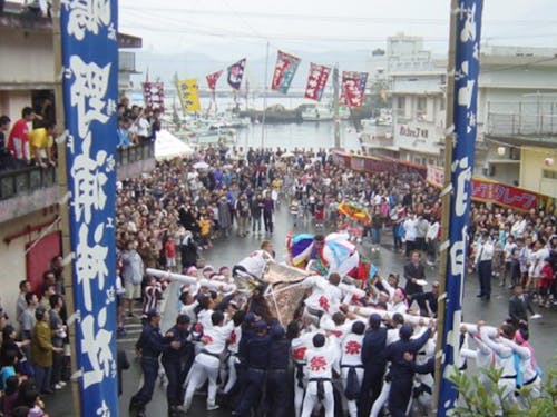 島野浦神社秋季大祭は「島の宝100景」に選出