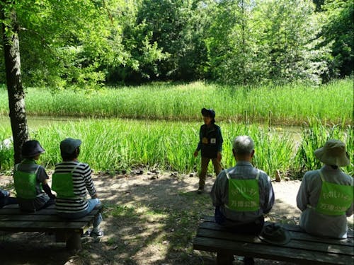 森林セラピーイメージ(座観)