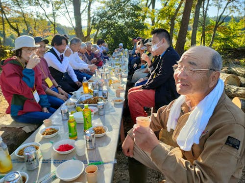 個性豊かな村民との交流が可能です