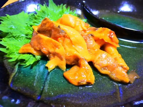 ご近所さんからのお裾分け「ホヤ」