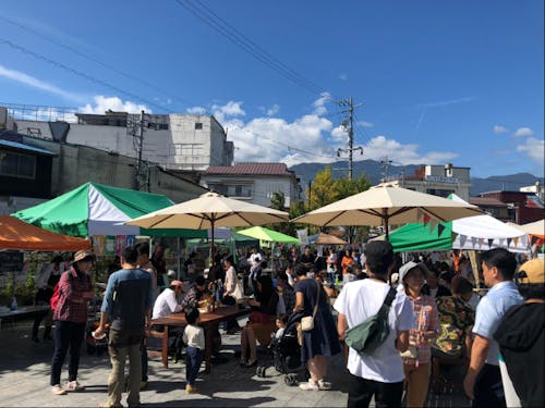 中心市街地に行けばイベントもさかん