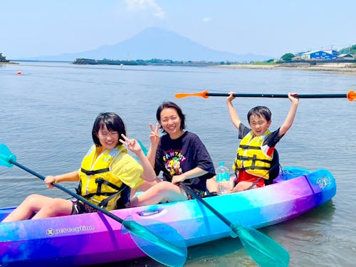 垂水でカヌー体験!