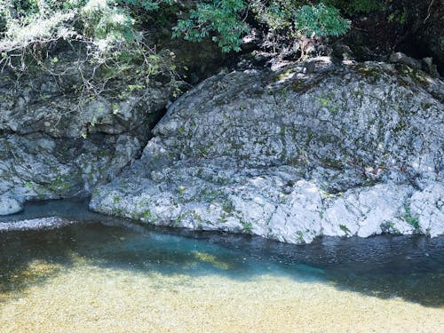 吉野川紀の川の源流とあるだけに、支流の川が綺麗です。家庭の水も山奥から簡易水道を通して行き渡っています。毎日美味しい水が飲めるのはありがたいことだなぁと感じています。もちろん夏の川もとっても気持ちいいです◎澄み渡っているので魚も見れちゃいます。